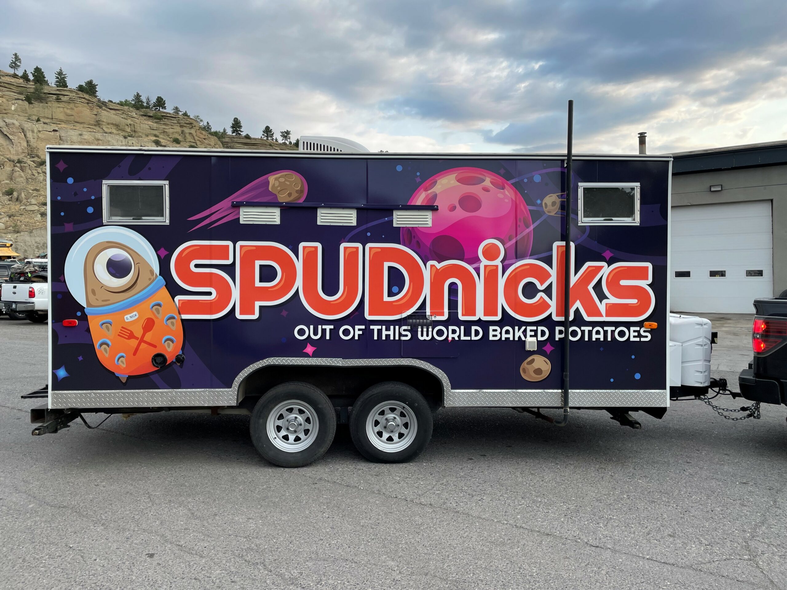 SPUDnicks Food Truck Wrap